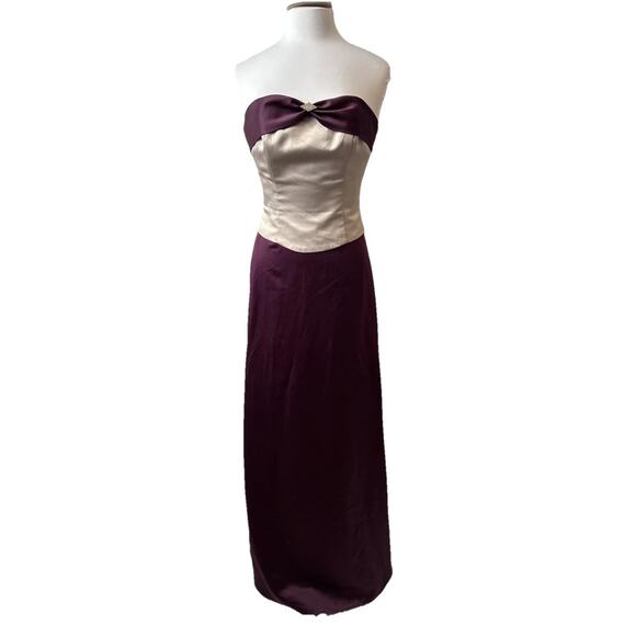 alfred angelo satin bridesmaid dresses Alfred Angelo Disney Fairytale Wedding Clover Green Bridesmaid Dress Gown  SZ 6